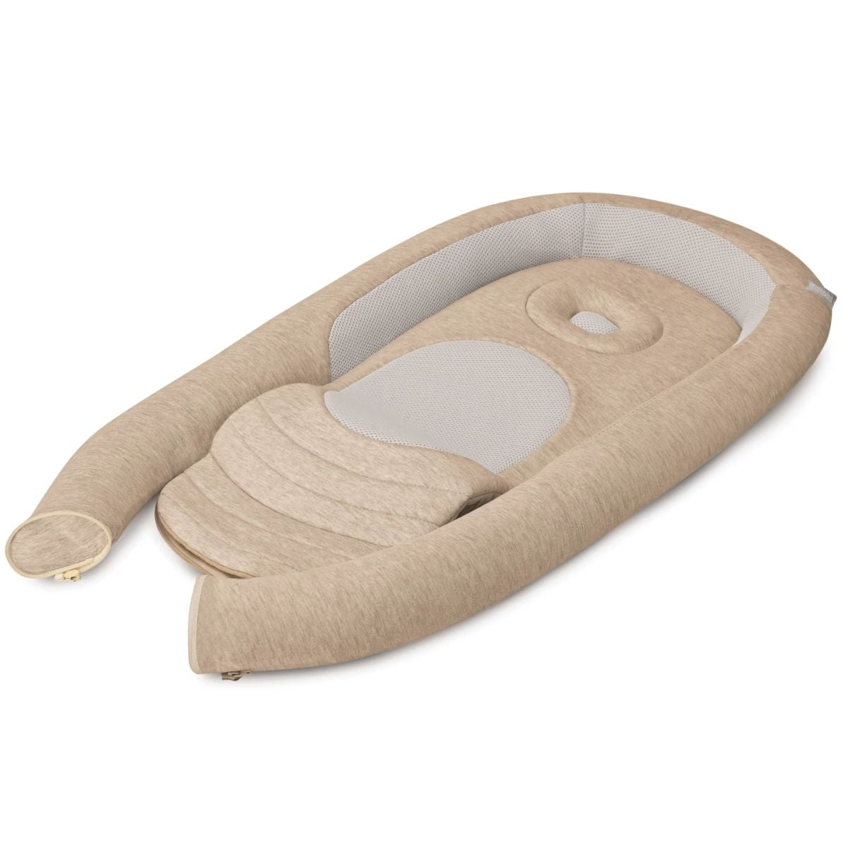 Inglesina Welcome Pod Lounger - Warm Beige - Ergonomic Support and Posture
